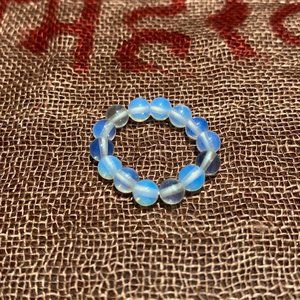 Opalite Beaded Ring